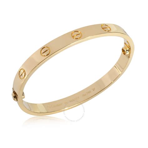 pre owned cartier love bangle